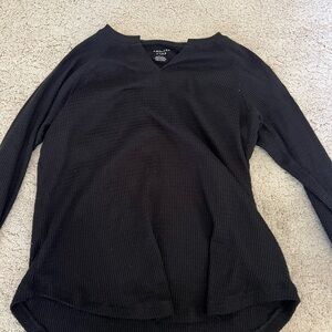 Black Long Sleeve Top